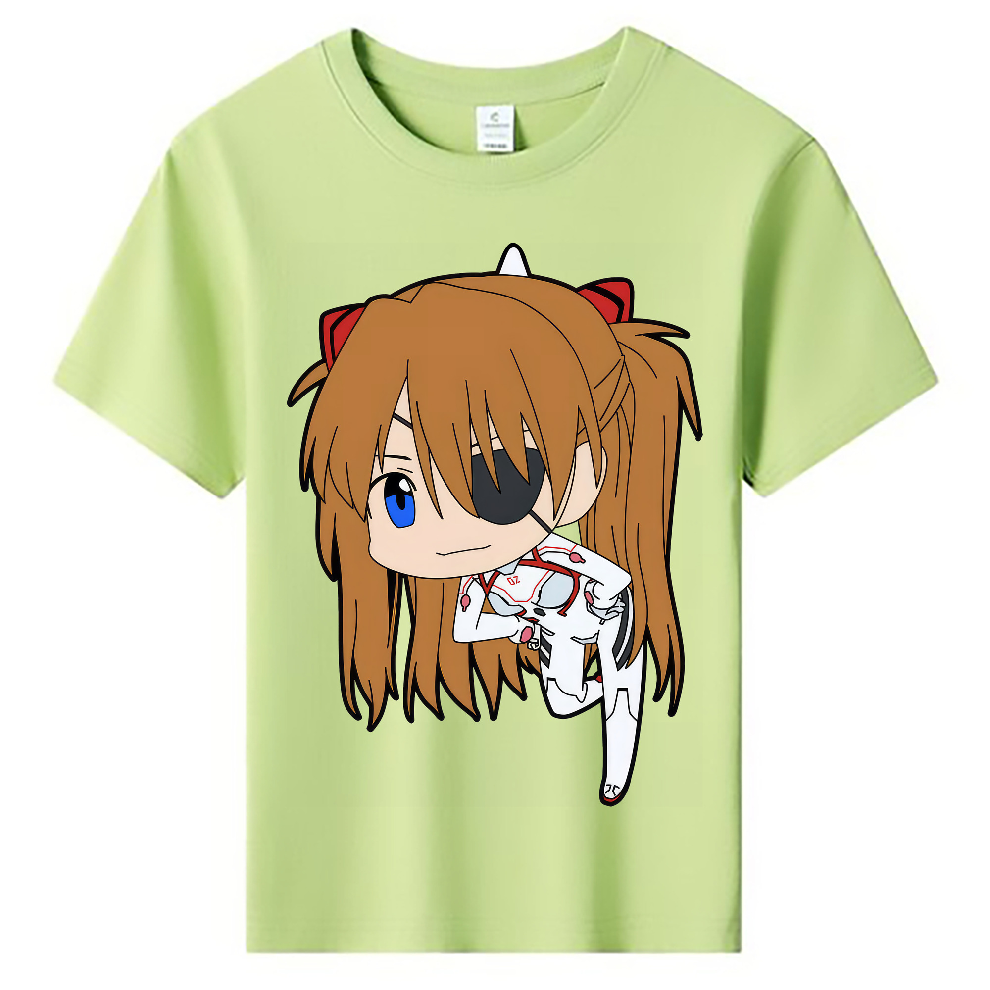 （画像用） EVA 新世紀エヴァンゲリオン 綿100％キッズTシャツ（フロントプリント）
